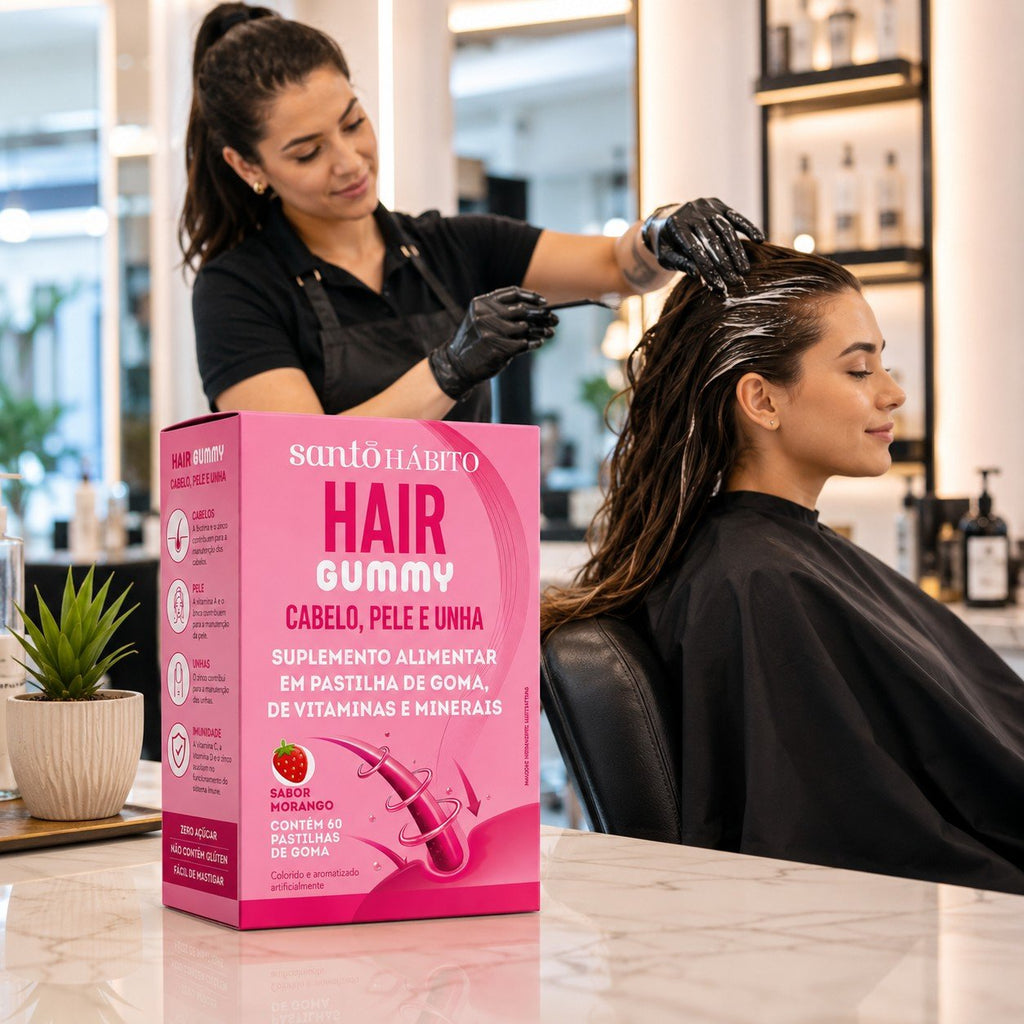 VITAMINA HAIR GUMMY 60UN SANTO HABITO FLORESTAL